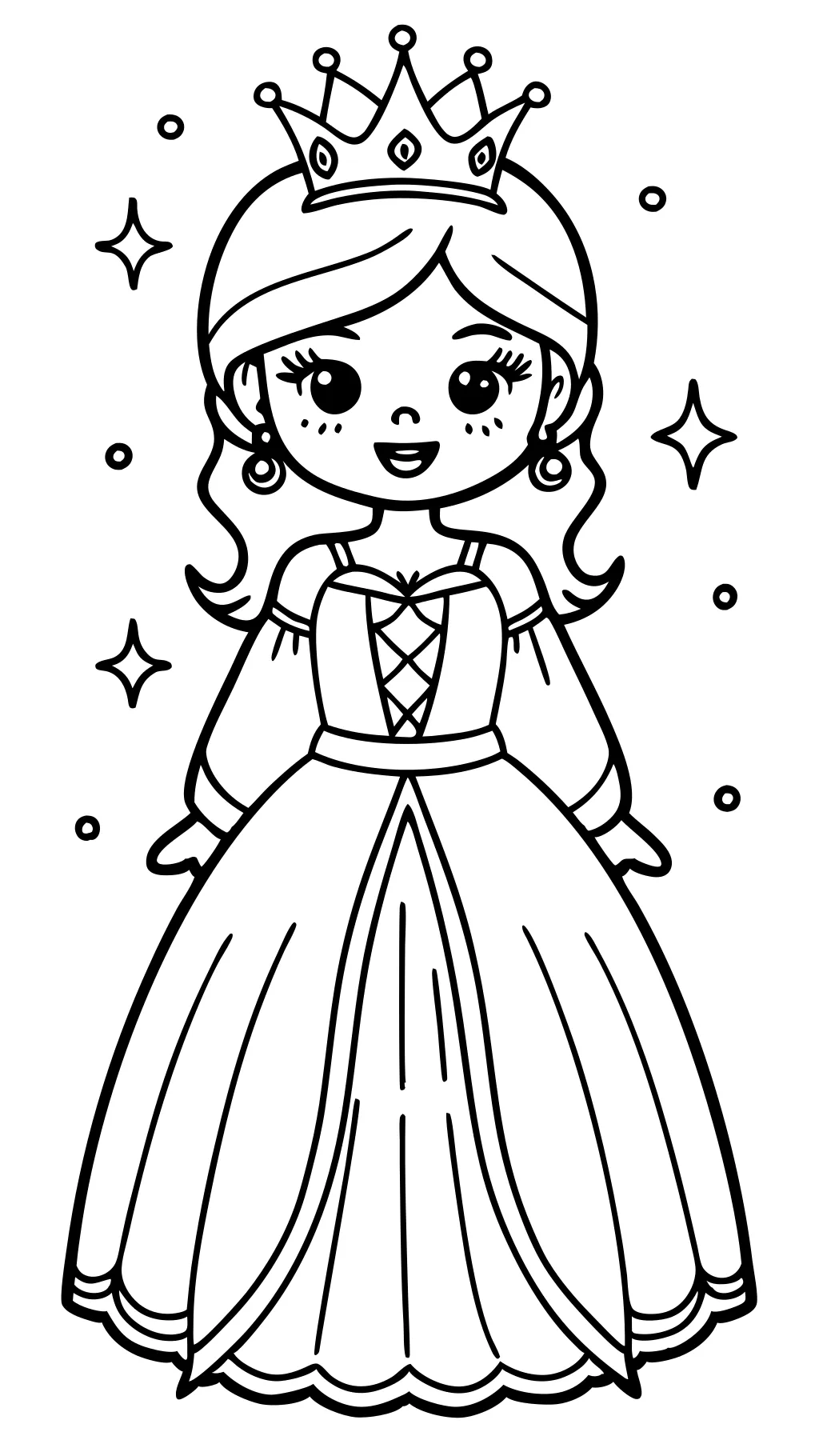 printable princess coloring pages